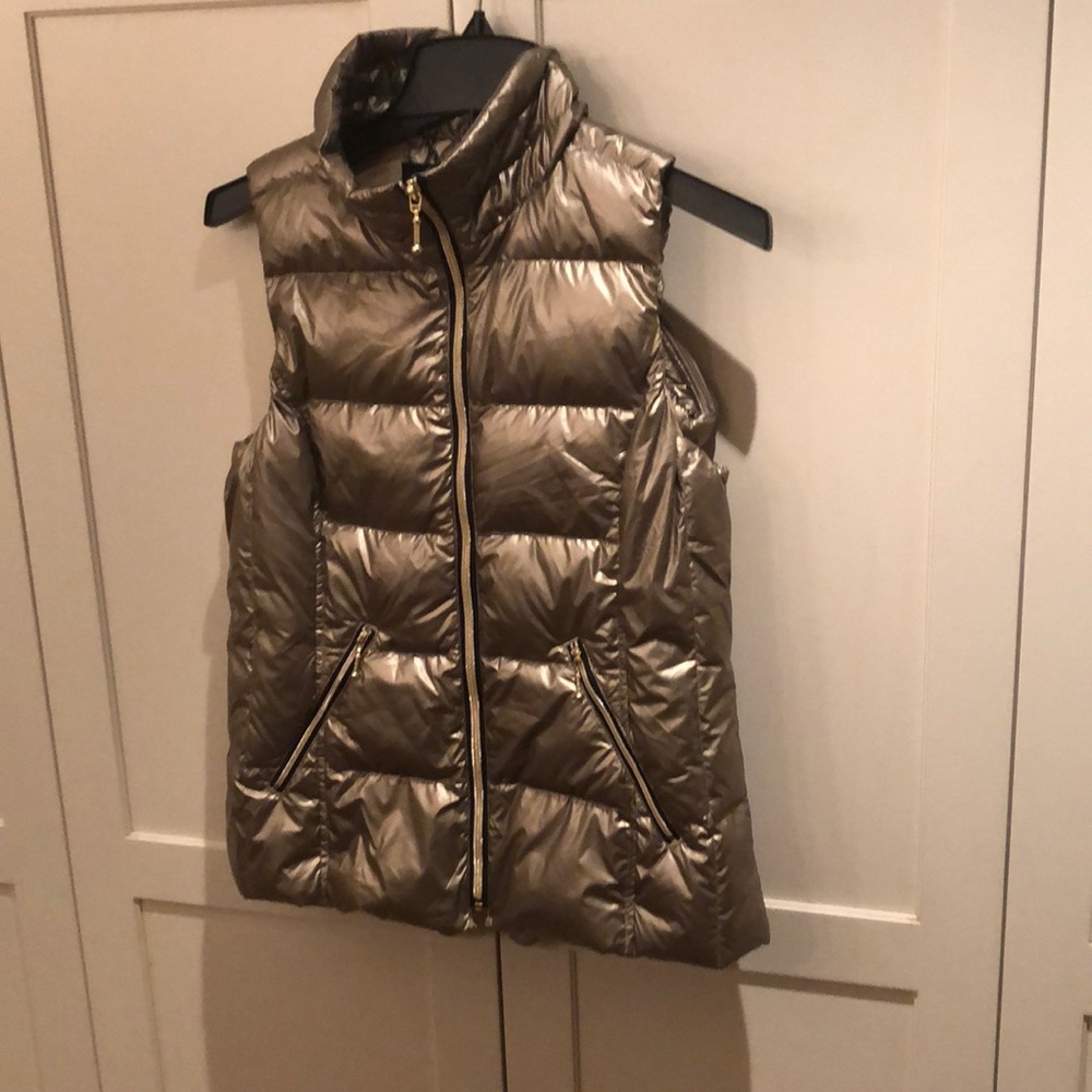 Anorak vest size s gold color